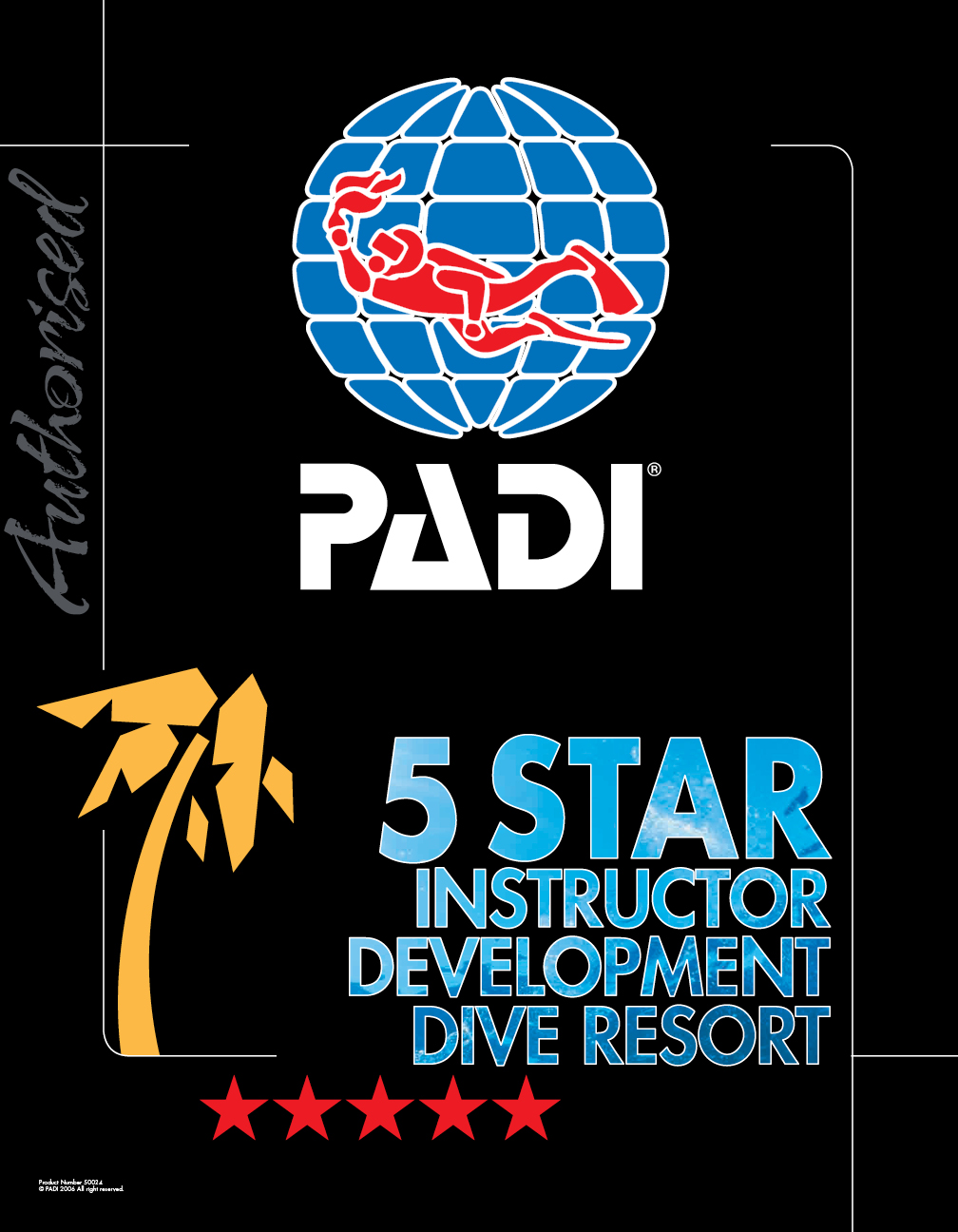 five star PADI